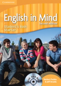 English in Mind Second Edition Students Book Starter with DVD-ROM 